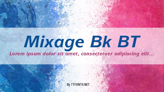 Mixage Bk BT example